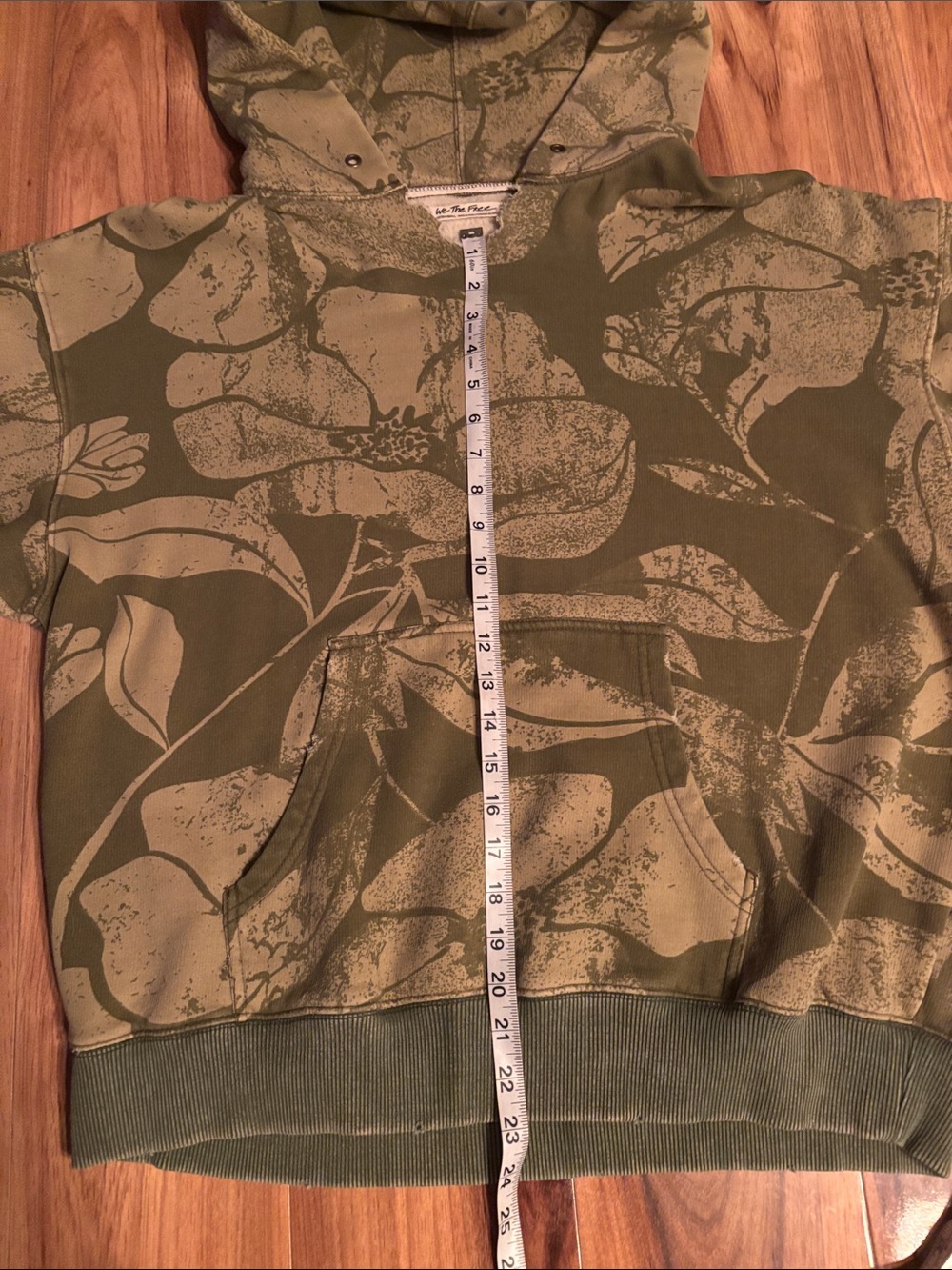 Free people We the free hoodie it’s a vibe flower - Picture 14 of 16